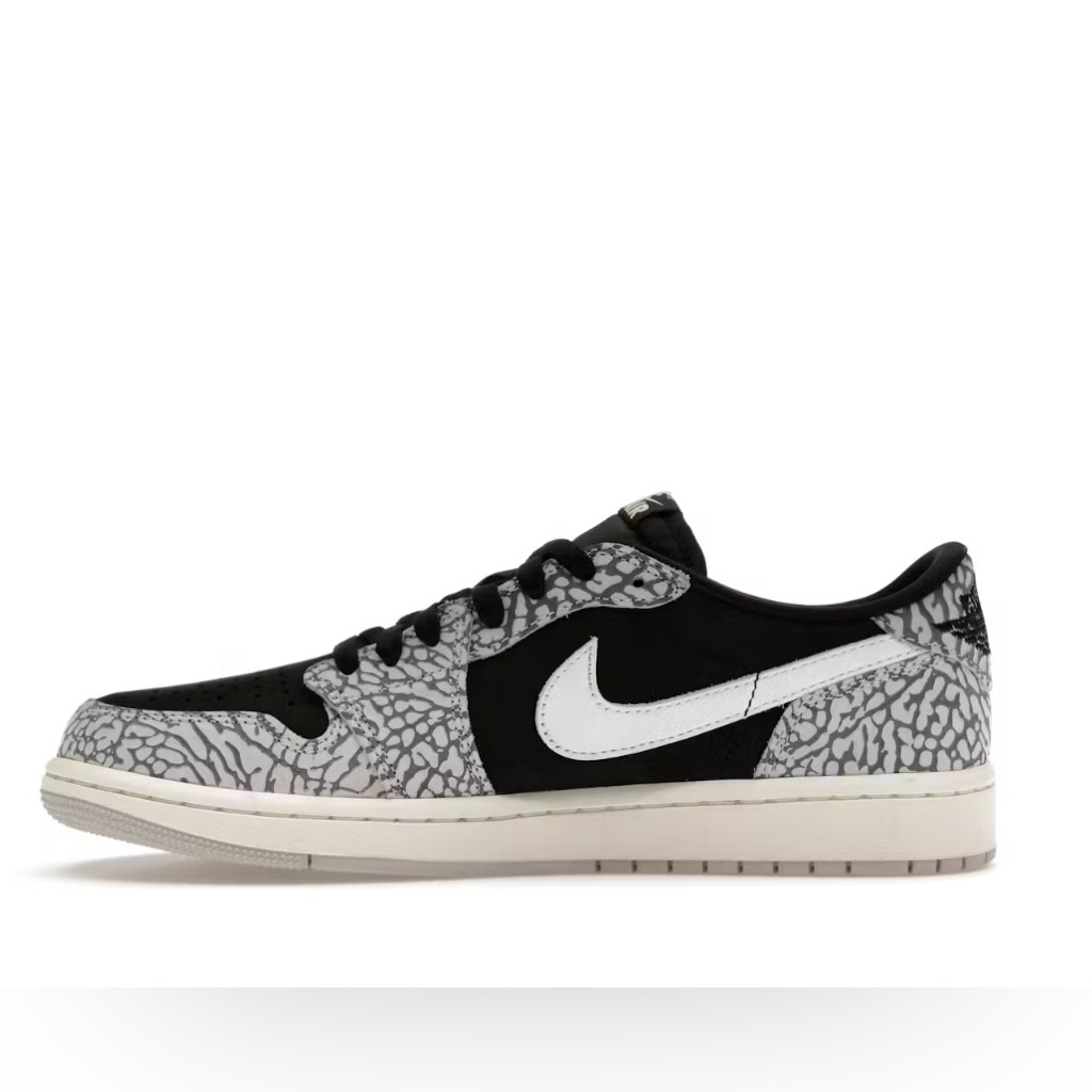 Nike Air Jordan 1 Retro Low Og Black Cement (Gs)